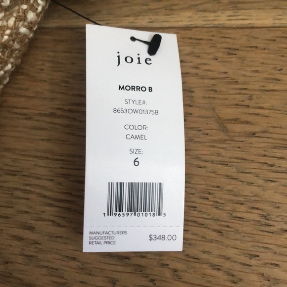 Joie Jackets & Coats Joie Camel Tan Oversized Cotton Morro B Jacket